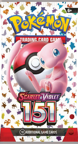 LIVE OPENING - Scarlet & Violet: 151 - Booster Pack